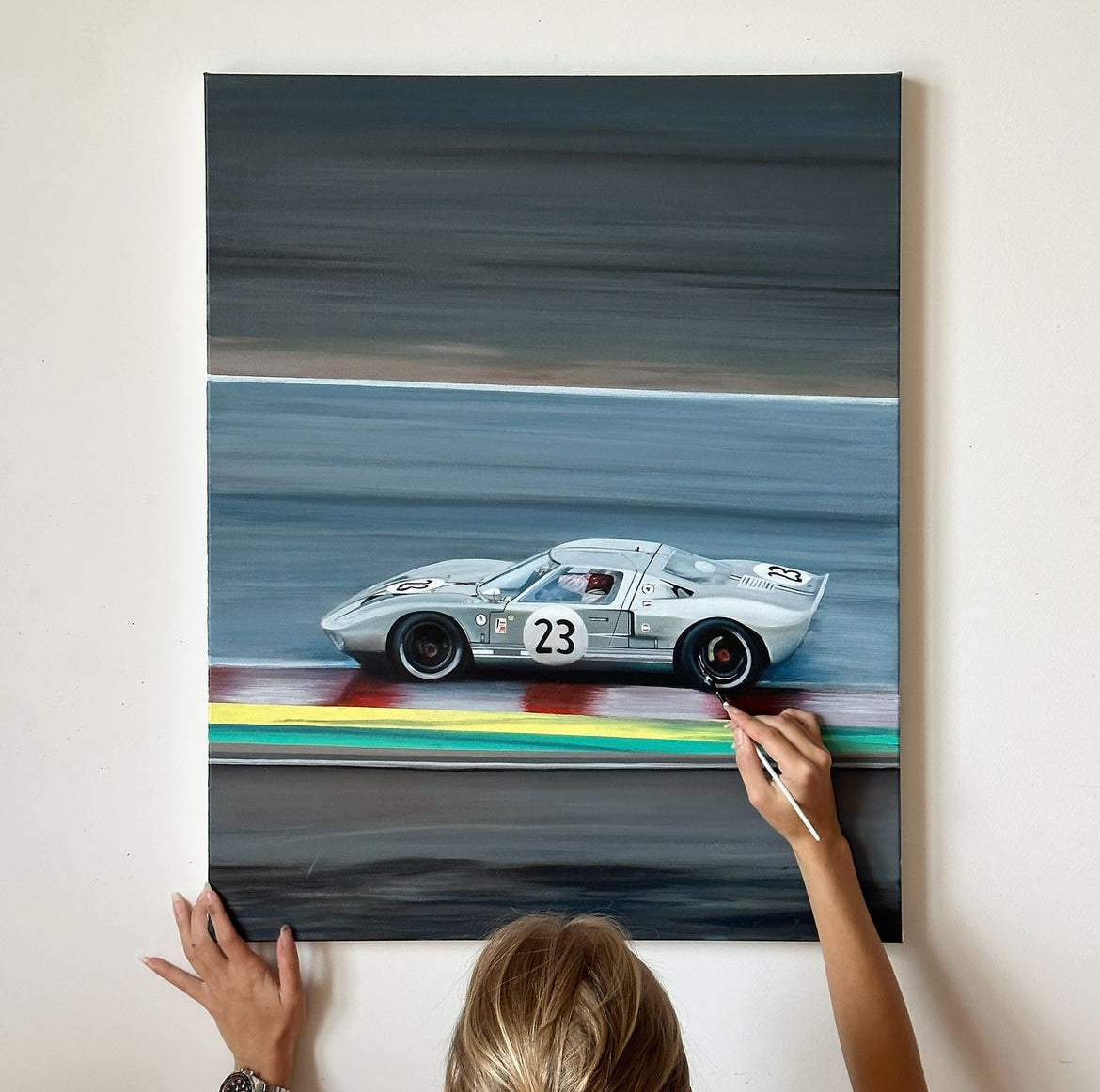 24x30" GT40 at Laguna Seca