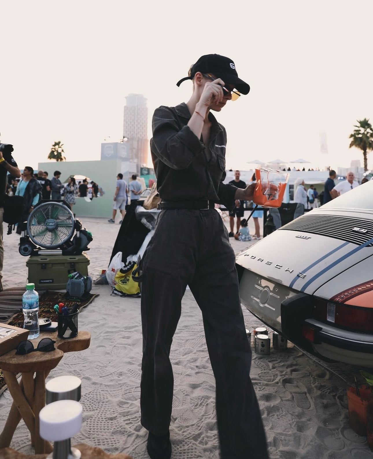 Porsche Targa Art Car: The Middle East's Icons of Porsche 75th Celebration