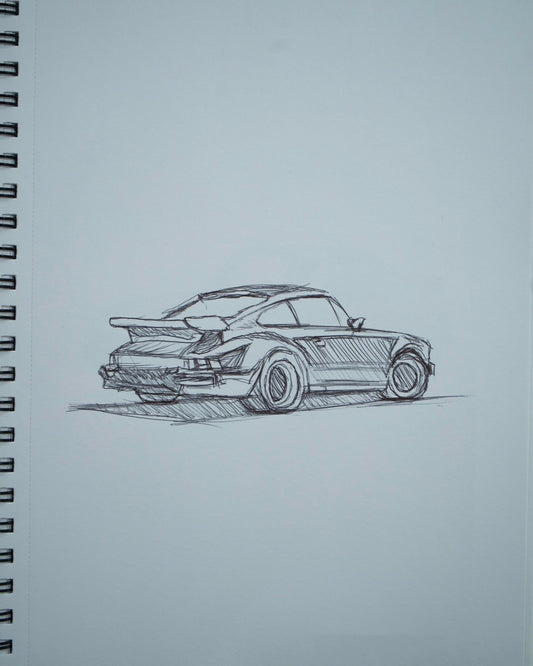 Sketches: Porsche 930