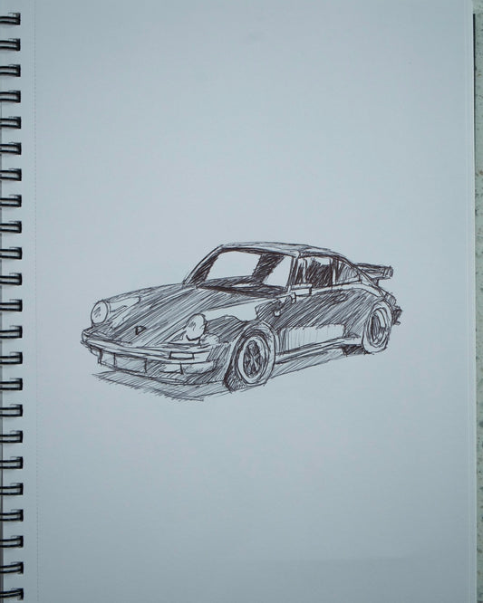 Sketches: Porsche 930